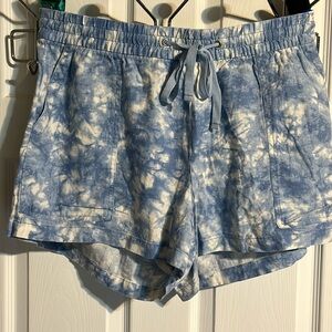 Flowy, linen look shorts by GAP